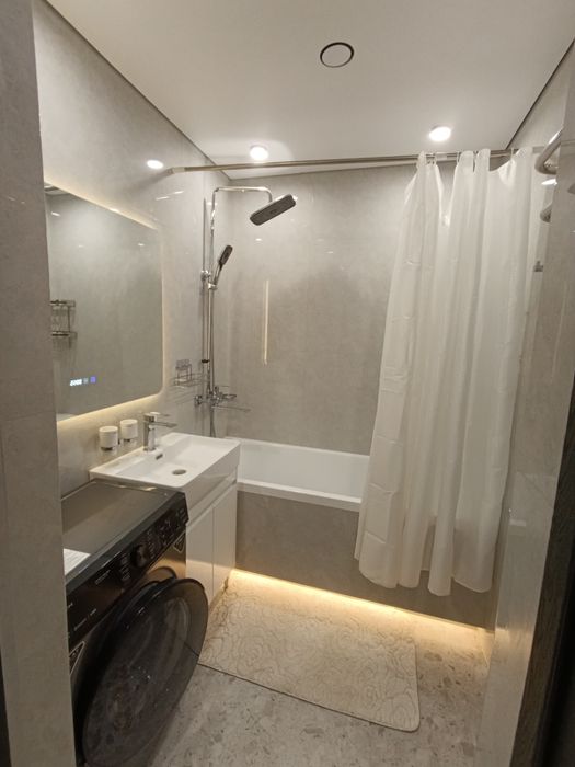 Сергели. Сдается в аренду квартира с новым LUX ремонтом, 3х ком.