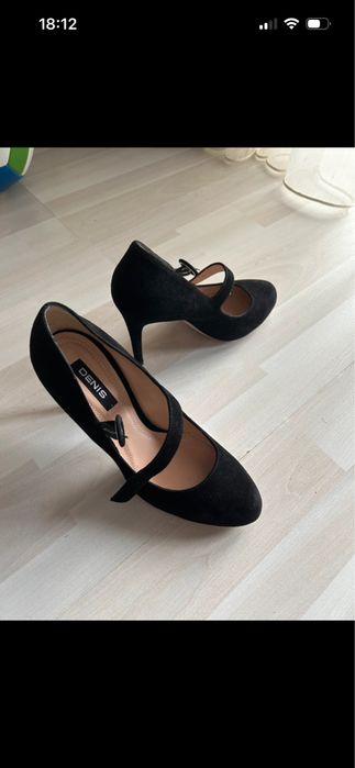 Pantofi piele intoarsa 39
