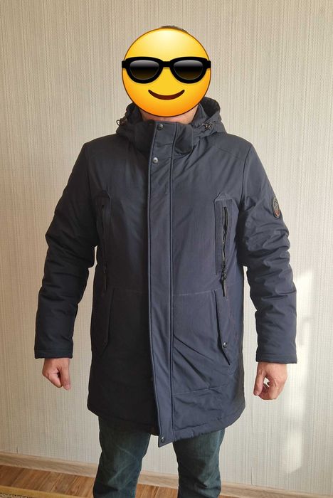 Зимняя куртка Black vinyl