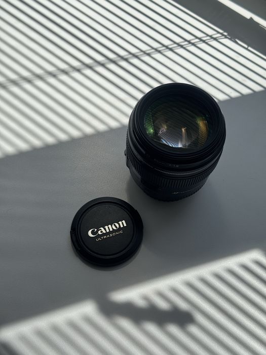 Объектив canon 85mm  1.8