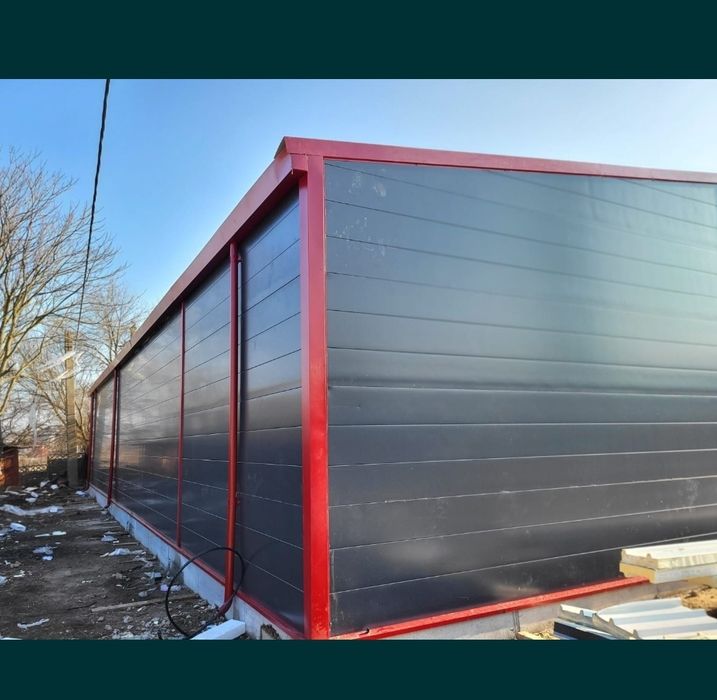 Vand hala metalica 8x14x3. Ipe 140