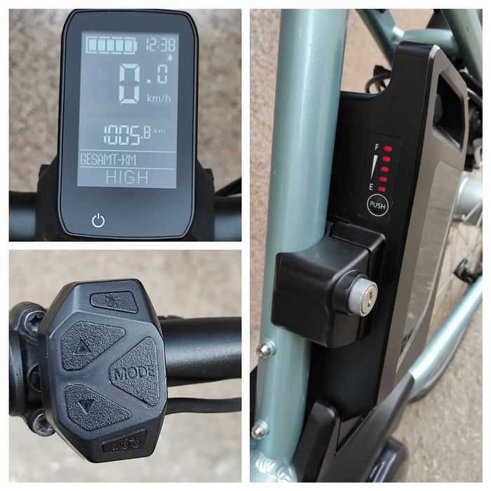 Електрически алуминиев велосипед Flyer 28 цола