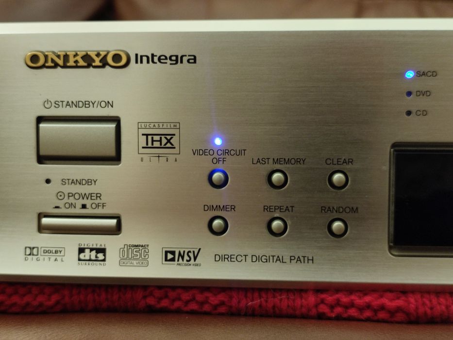 Onkyo Integra SACD DVD-A player