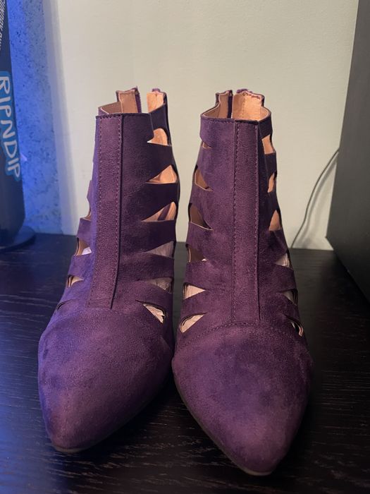 Botine mov marime 38 (2 + 1 gratis )