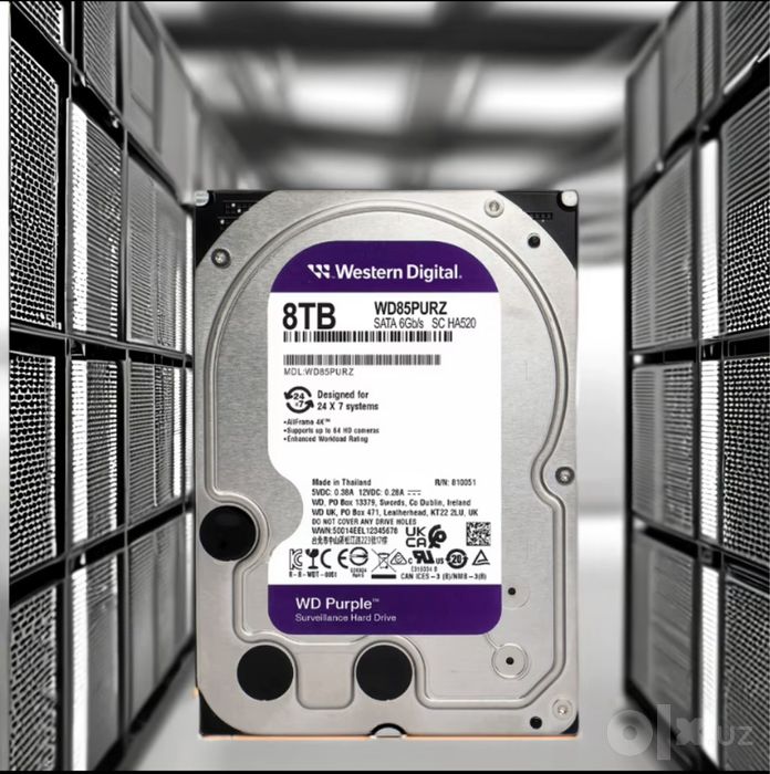 WD85purz для WD фиолетовый Внутренний жесткий диск