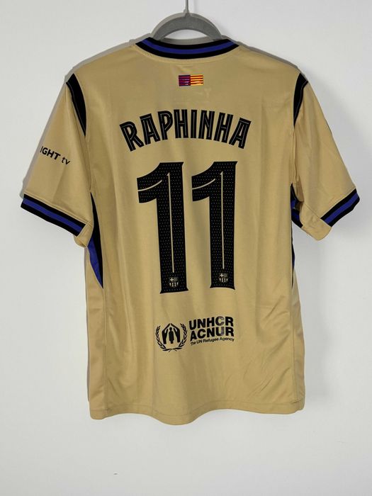 Tricou Barcelona Away 25/26 Pedri Raphinha Yamal Cancelo