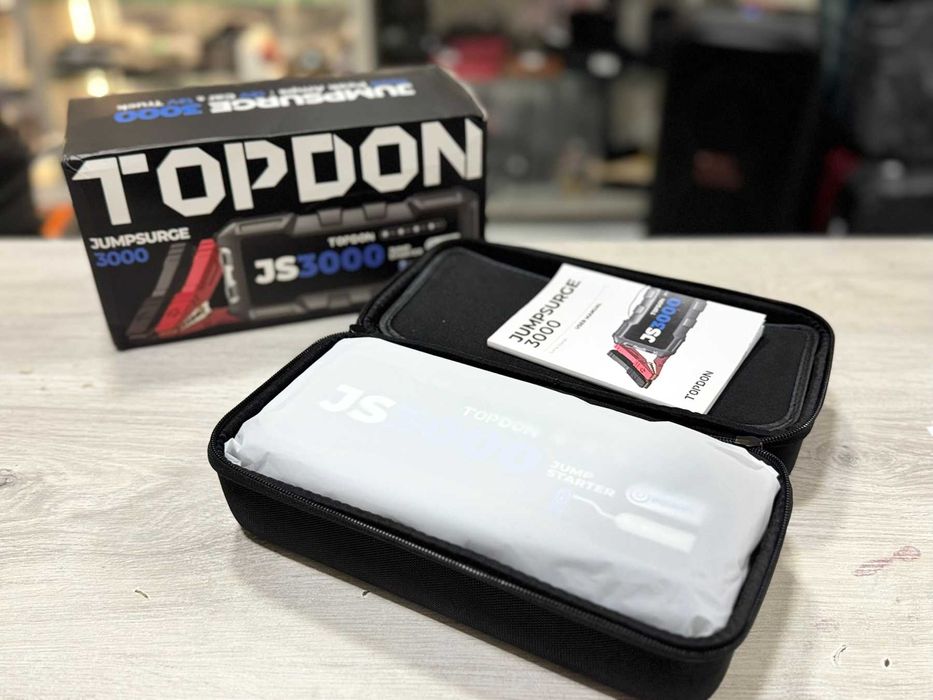 Jump Starter TopDon JS3000 с Гаранция!