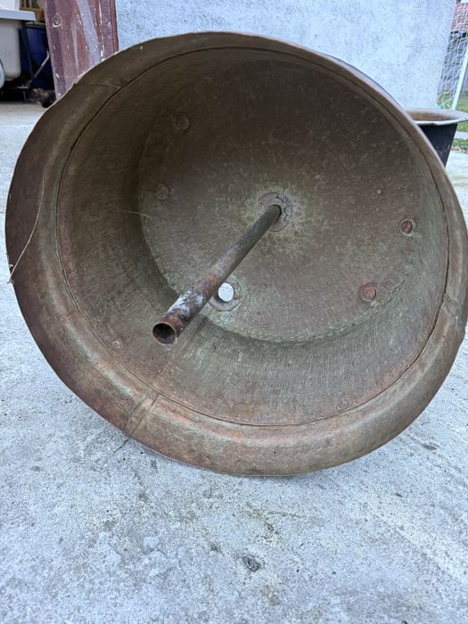 Cazan de cupru cu racitor