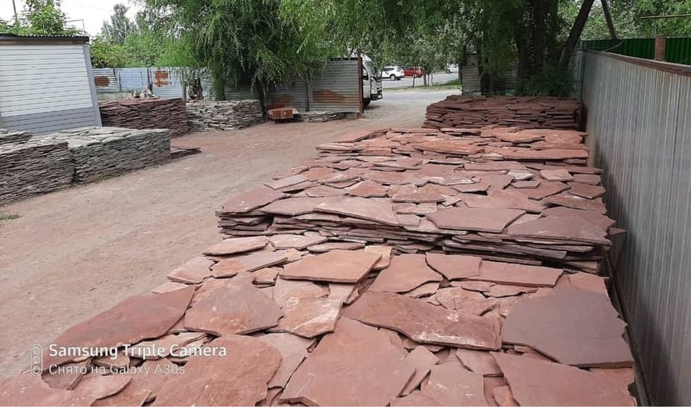Камень плитняк ОПТОМ Укладка