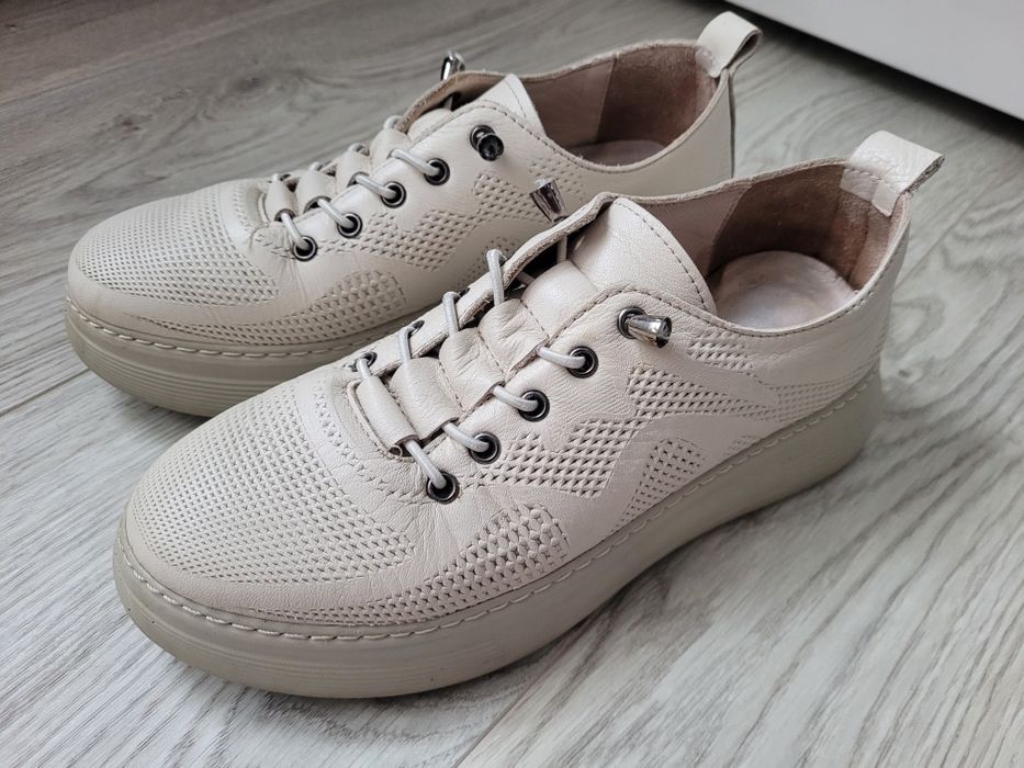 Pantofi sport piele naturala