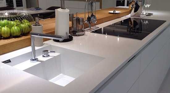 Столешницы, подоконники и ступени из кварца любой сложности