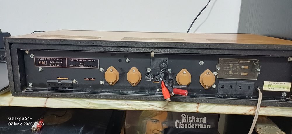 Amplituner vintage Elac 3402