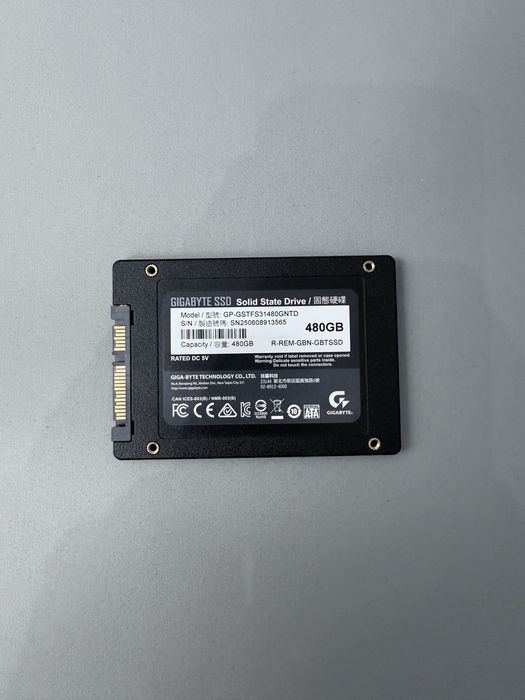 Ssd gigagyte 480gb