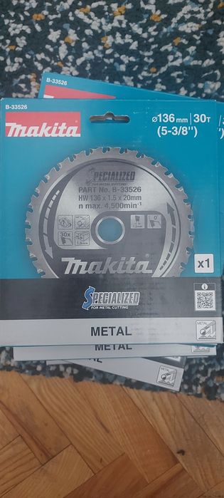 Makita specialised saw blade, 136 x 20 mm, 30Z, B-33526