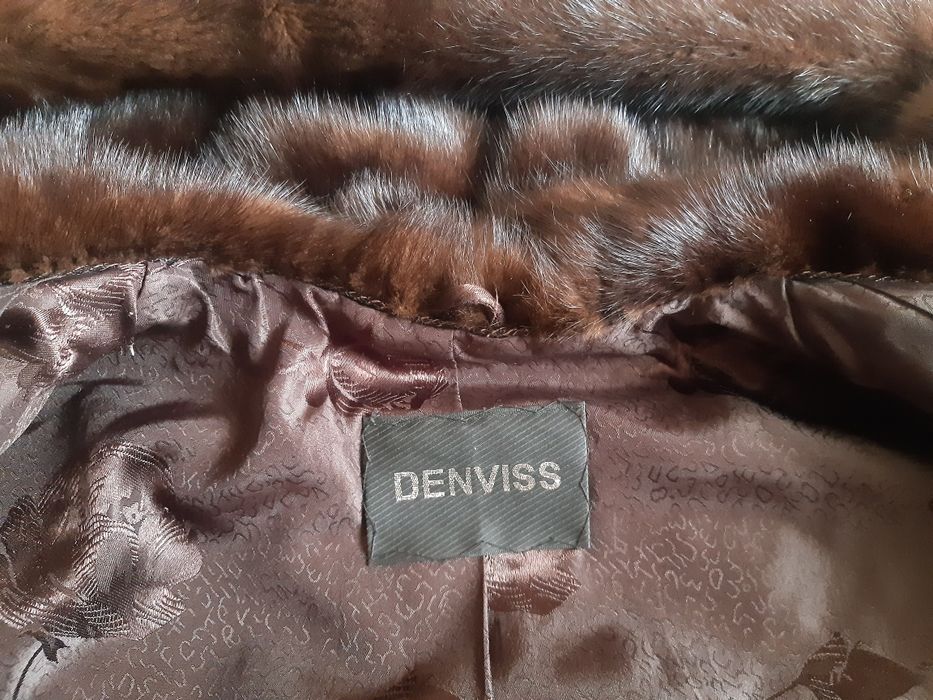 Шуба норковая с капюшоном