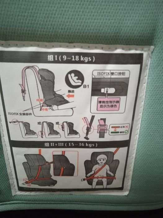 Детское автокресло Meinkind