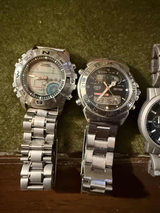 Casio…ceasuri pe  baterie rare si functionale… aratq foarte bine