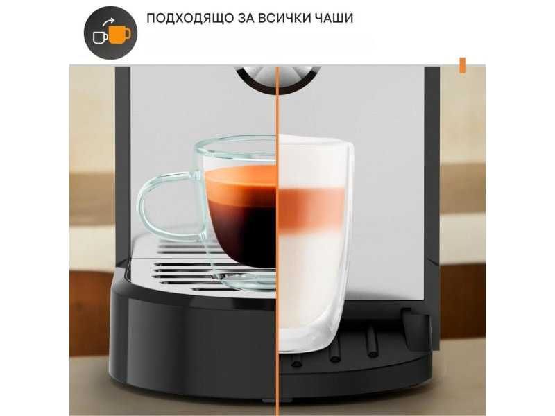 Еспресо Кафемашина KRUPS Virtuoso+ XP444G, 15 bar, Черна