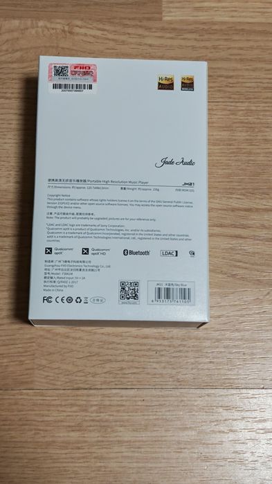 Player Fiio JM21 4gb-64gb WI-FI