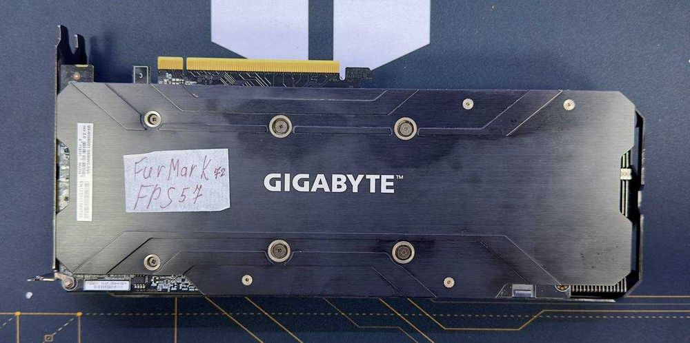 Продается б/у видеокарта GIGABYTE GTX1060 GAMING 3GB