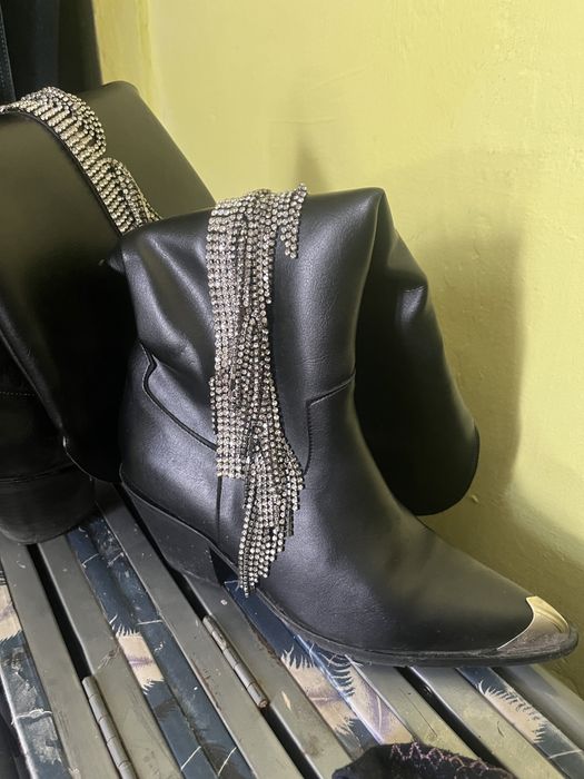 Казаки натуральная кожа