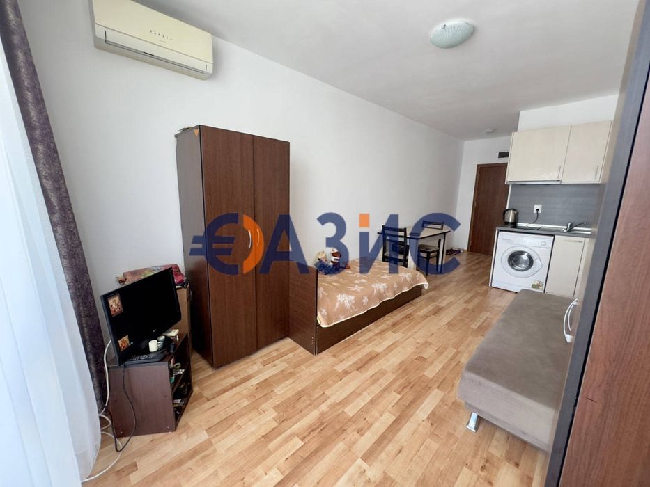 Студио на 5 етаж в комплекс Гербер 4 в Слънчев Бряг, България - 30 кв.