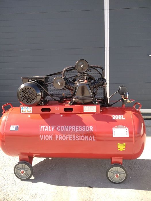 200 литра Компресор за въздух