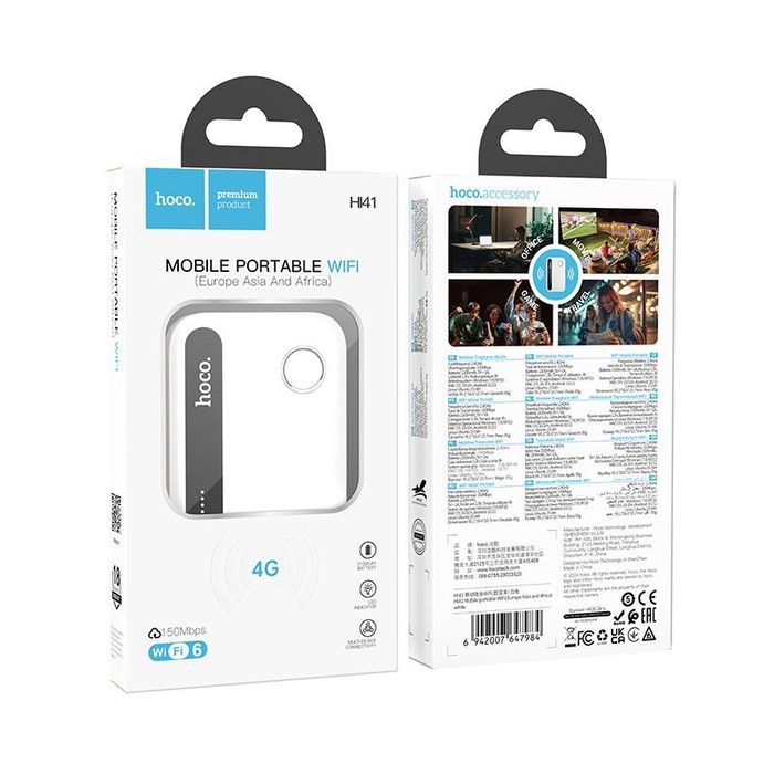Карманный роутер Hoco Hi40/Hi41/wifi модем 4G/5G /Доставка 24/7