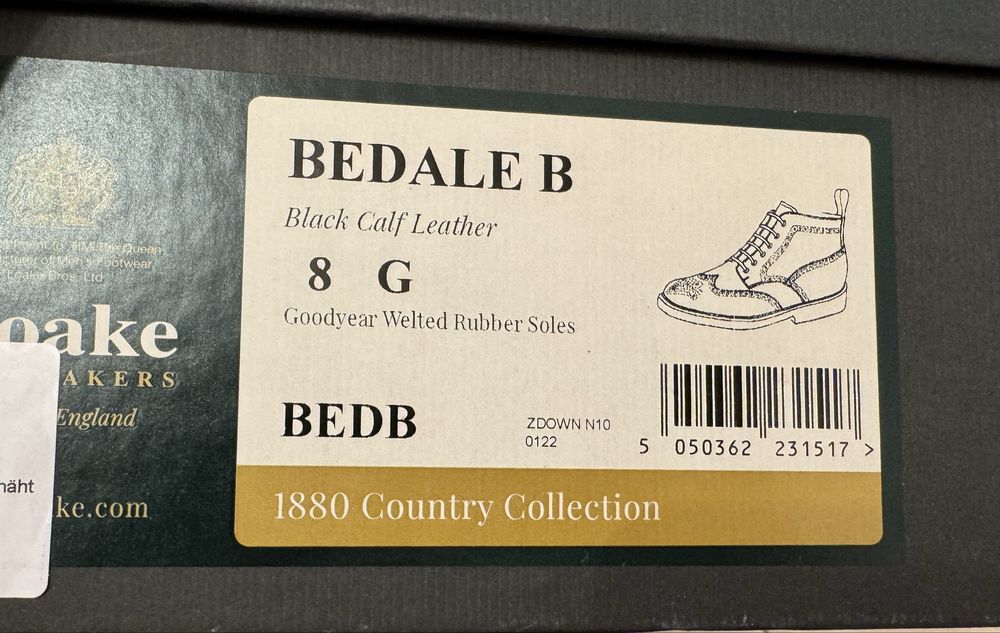 Ботуши Loake Bedale