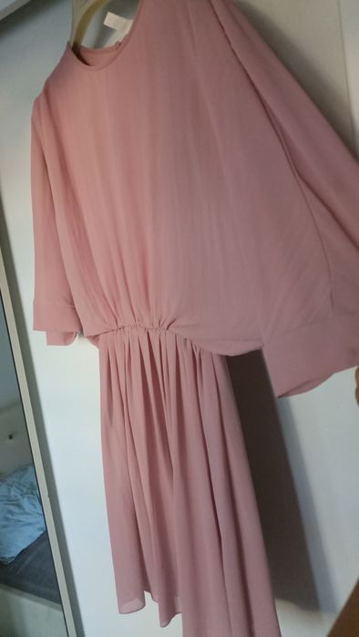Rochie lejeră vara ,roz pudrat S/M