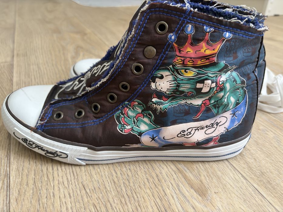 Ed Hardy ориг кеды