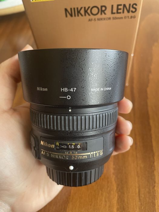 Обектив Nikon AF-S 50mm f/1.8 G