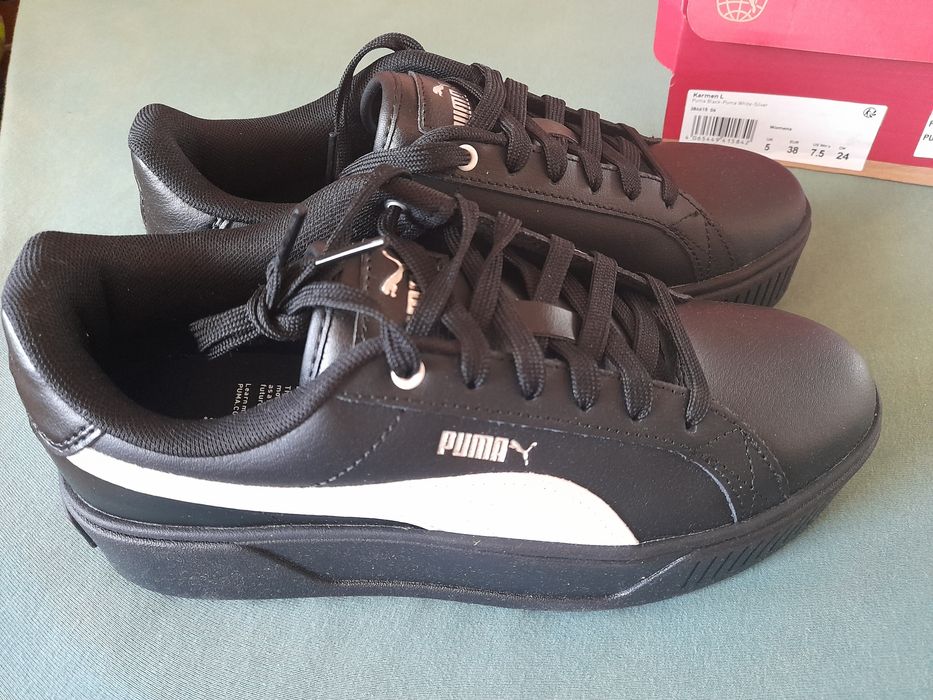 Pantofi Puma, piele naturală, originali, noi