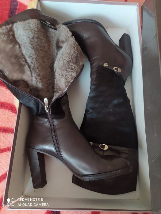 Сапоги женские зимние ,итальянские фирмы VERO CUOIO