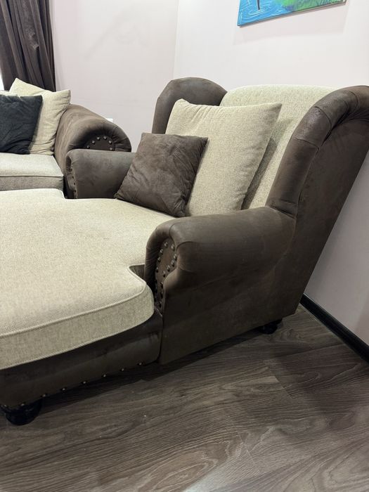 Холна гарнитура -диван + два фотьойла