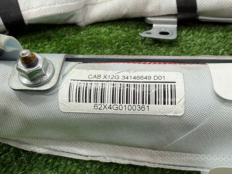 Airbag cortina stanga 2016 nissan leaf em57 electric motor f/ev cod oem 985p13nl5a 2011-2017