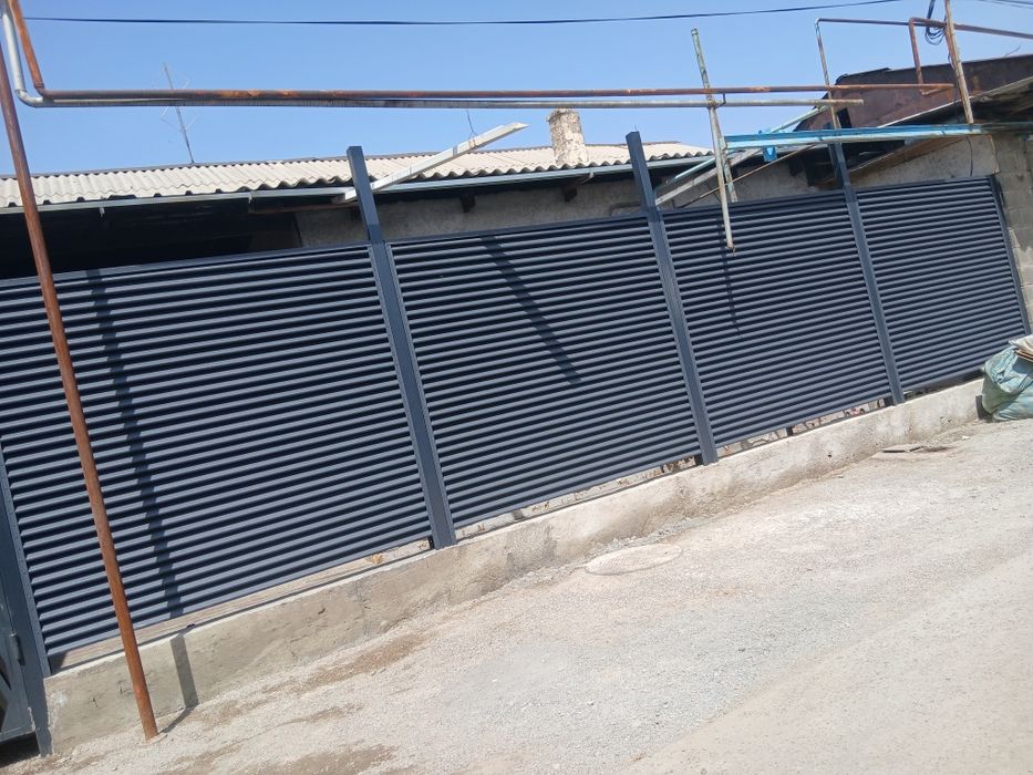 Кладка забора профисонално