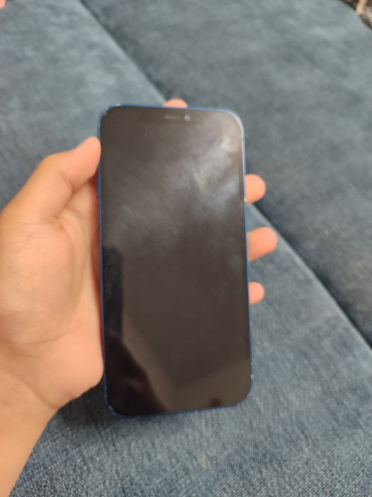 Айфон 12 синий цвет