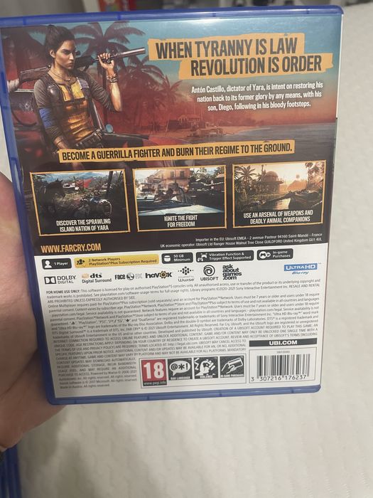 Игра за PS5 FARCRY6