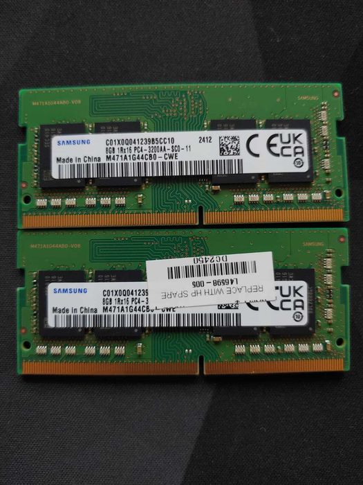 Samsung 16GB (2x8gb) 3200Mhz RAM DDR4