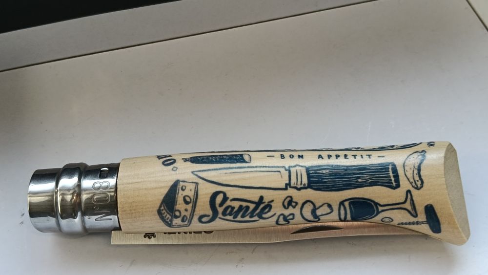 Briceag Opinel No 8 Inox Ediție Limitata Numerotată(N.5450/7000).