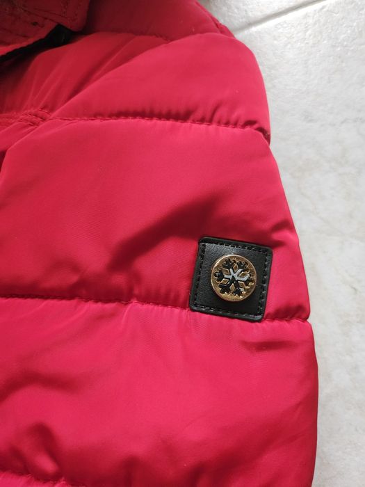 Дамско зимно яке с естествен пух