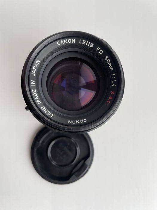 Объектив canon fd 50 mm 1.4