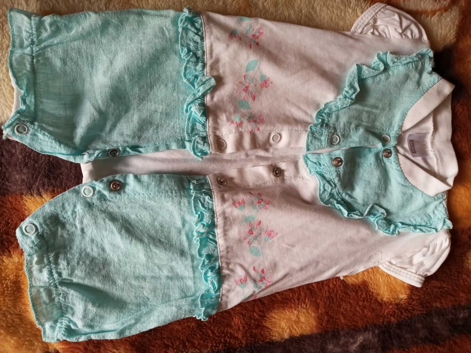 Летние платьица на девочку с полугода