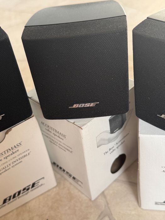 Set 3 sateliți pasivi Bose Acoustimass Signle Cube
