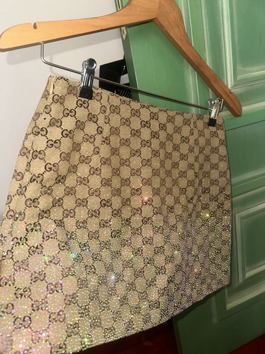 Gucci жилетка с камъчета