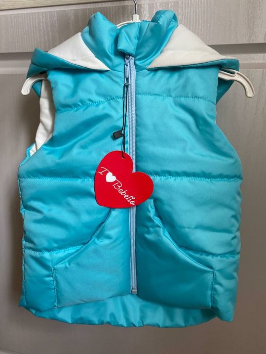 Новая жилетка на девочку