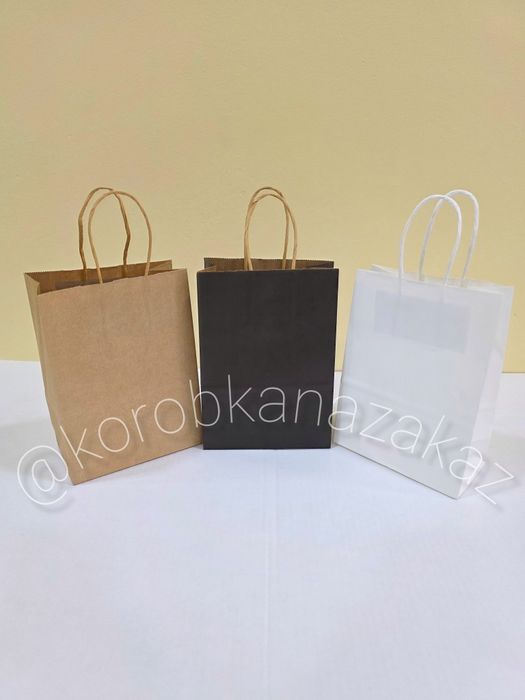 Бумажные пакеты kraft paket