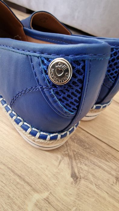 Love Moschino Обувки/тип еспадрили с цветя