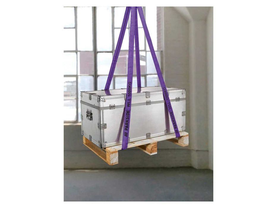 Сапан за осигуряване на товари Кръгла примка за повдигане на тежки товари